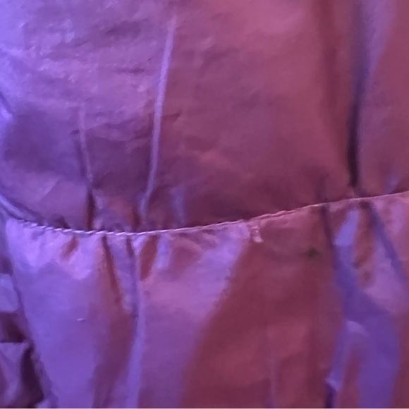 Columbia Puffer Women’s Jacket coat purple burgundy hood - Picture 6 of 7